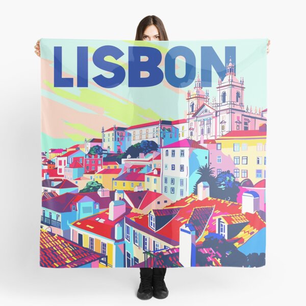 Item preview, Lisbon Print Lisbon Art  designed and sold by nomiraclehere.