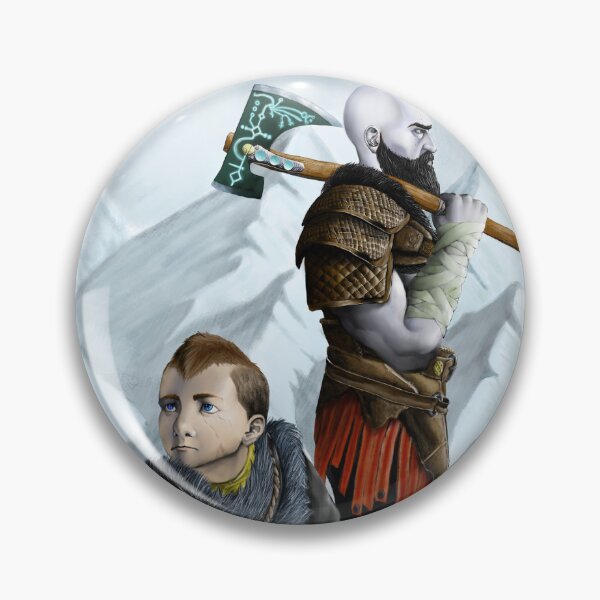 Item preview, Kratos and Atreus designed and sold by Noirov.