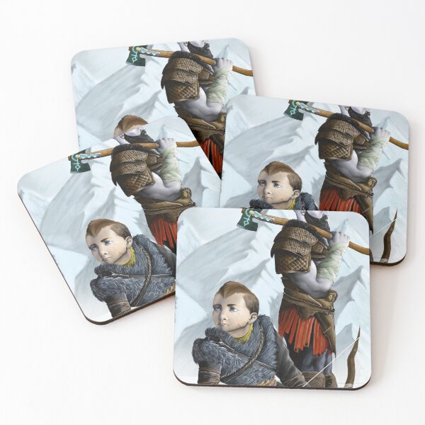 Item preview, Kratos and Atreus designed and sold by Noirov.