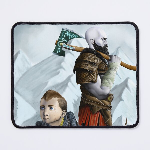 Item preview, Kratos and Atreus designed and sold by Noirov.