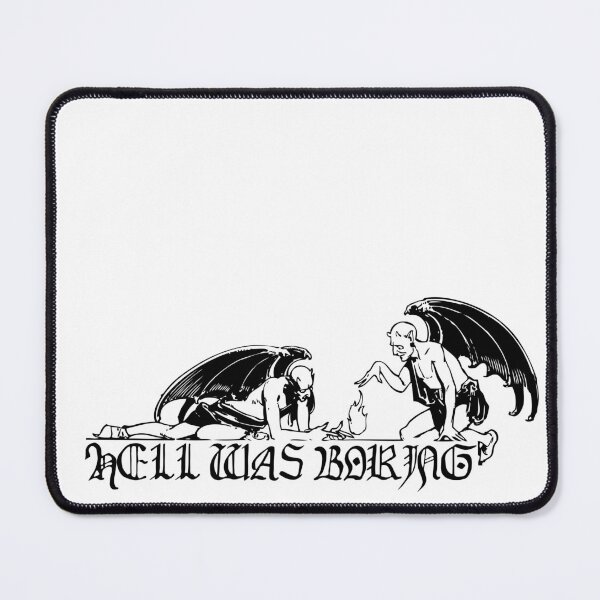 Item preview, Hell Was Boring Shirt Gothic Tee Demons Satanic symbols Alternative Goth Satanic Occult T-shirt Spooky Halloween Shirt  designed and sold by SSINAMOON.