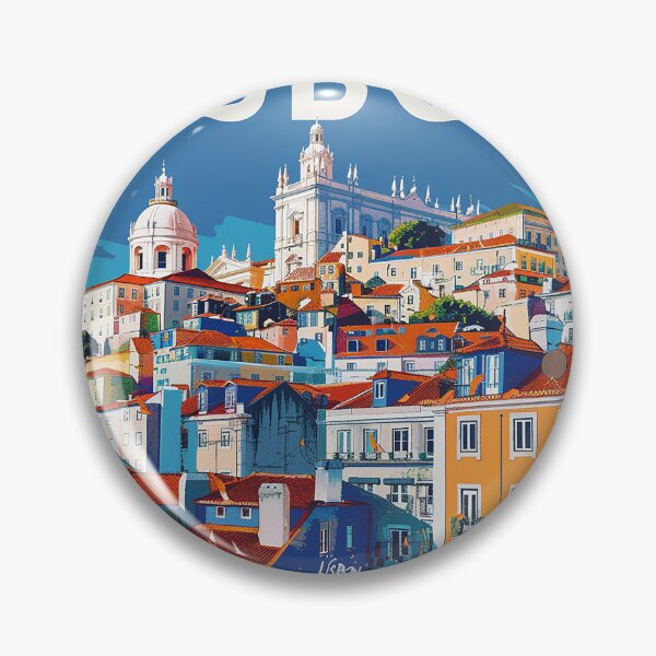 Item preview, Lisbon Print Lisbon Art  designed and sold by nomiraclehere.