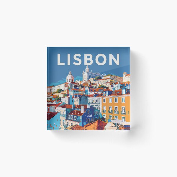 Item preview, Lisbon Print Lisbon Art  designed and sold by nomiraclehere.