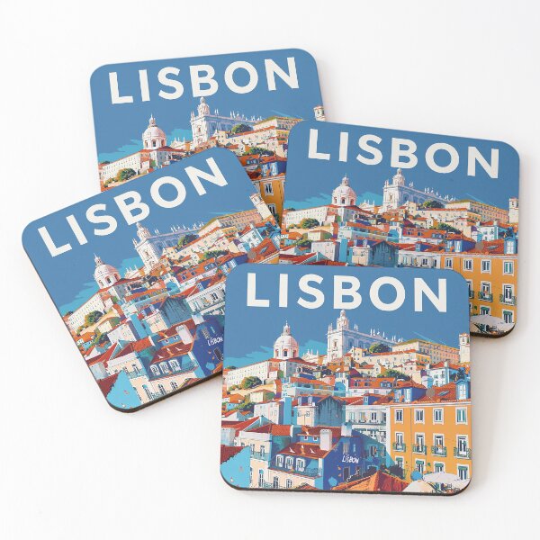 Item preview, Lisbon Print Lisbon Art  designed and sold by nomiraclehere.