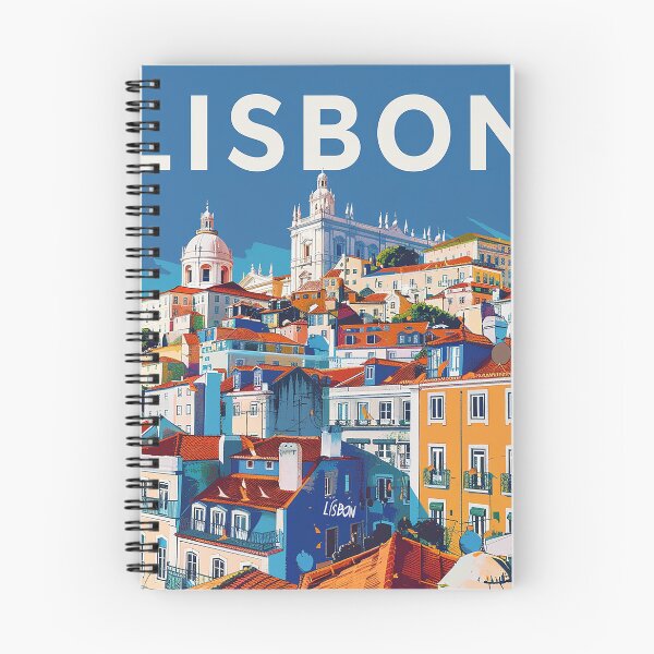 Item preview, Lisbon Print Lisbon Art  designed and sold by nomiraclehere.