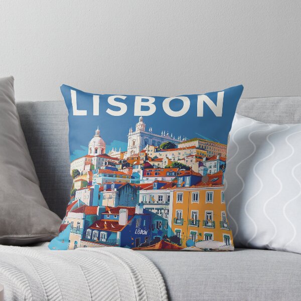 Item preview, Lisbon Print Lisbon Art  designed and sold by nomiraclehere.