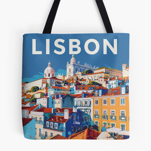 Item preview, Lisbon Print Lisbon Art  designed and sold by nomiraclehere.
