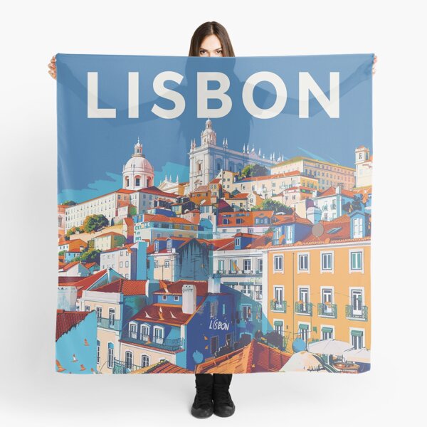 Item preview, Lisbon Print Lisbon Art  designed and sold by nomiraclehere.