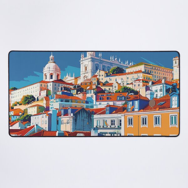 Item preview, Lisbon Print Lisbon Art  designed and sold by nomiraclehere.