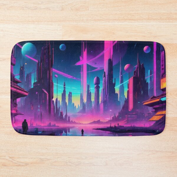 Item preview, Cyberpunk City Skyline designed and sold by papi1998.