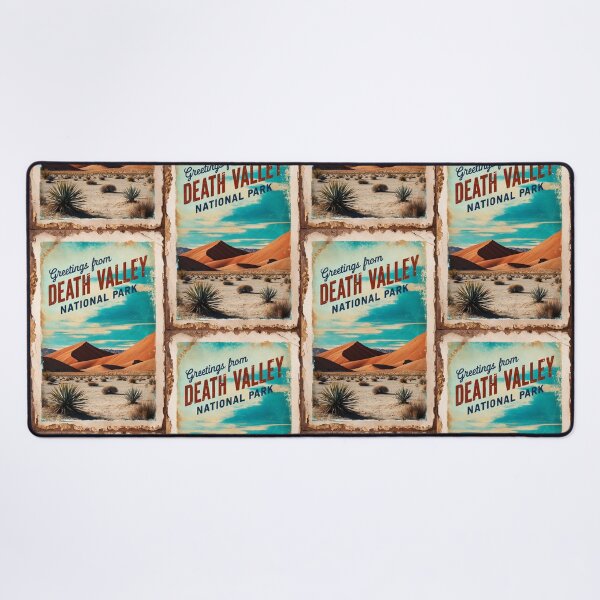 Item preview, Death Valley National Park Postcard Vintage Retro Travel designed and sold by TravelPostcardGems.