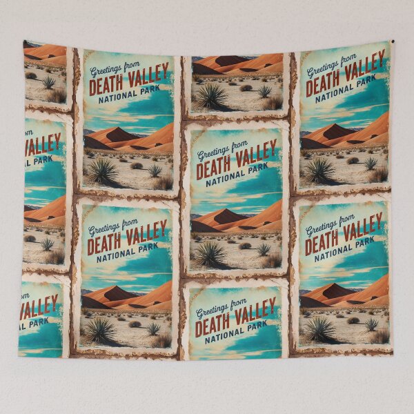 Item preview, Death Valley National Park Postcard Vintage Retro Travel designed and sold by TravelPostcardGems.