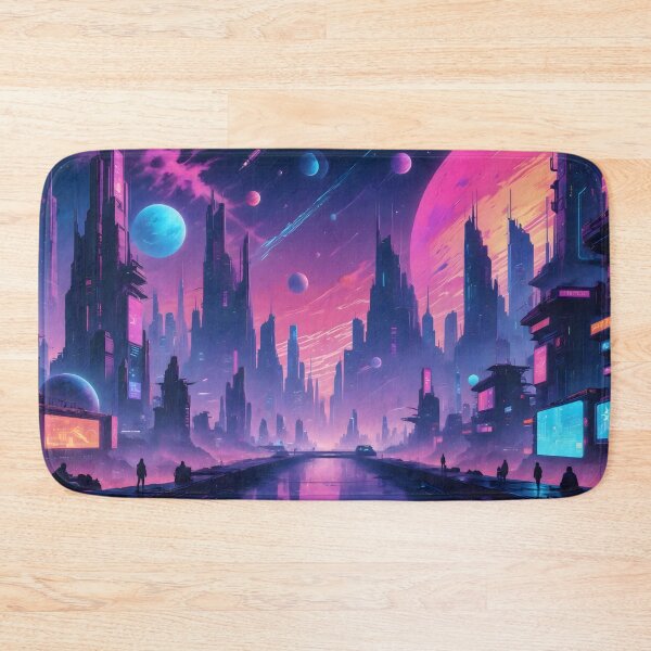 Item preview, Cyberpunk City Skyline designed and sold by papi1998.