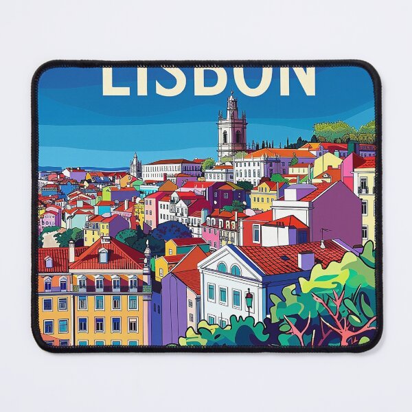 Item preview, Lisbon Print Lisbon Art  designed and sold by nomiraclehere.