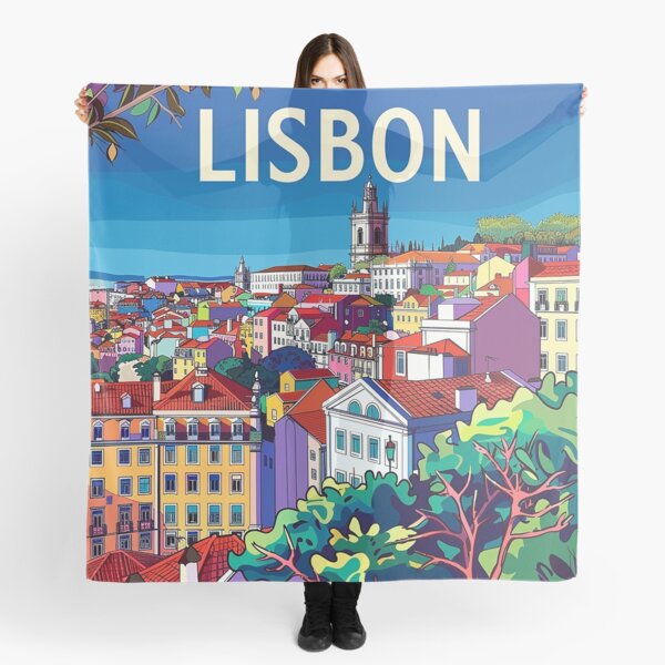 Item preview, Lisbon Print Lisbon Art  designed and sold by nomiraclehere.