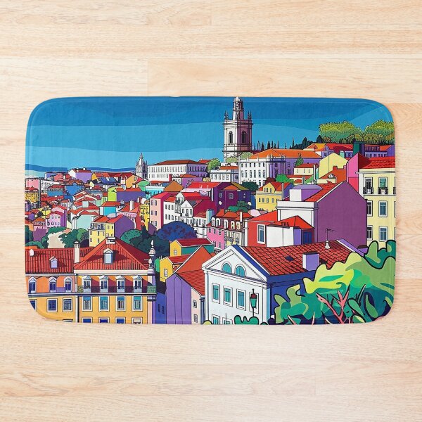 Item preview, Lisbon Print Lisbon Art  designed and sold by nomiraclehere.