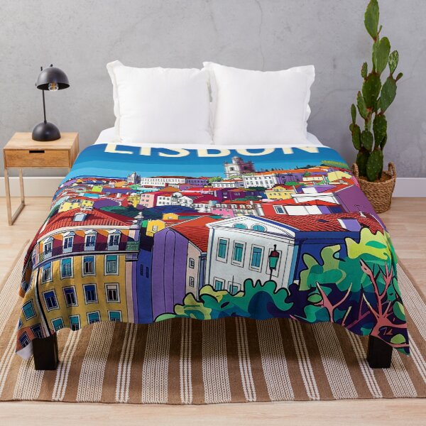 Item preview, Lisbon Print Lisbon Art  designed and sold by nomiraclehere.