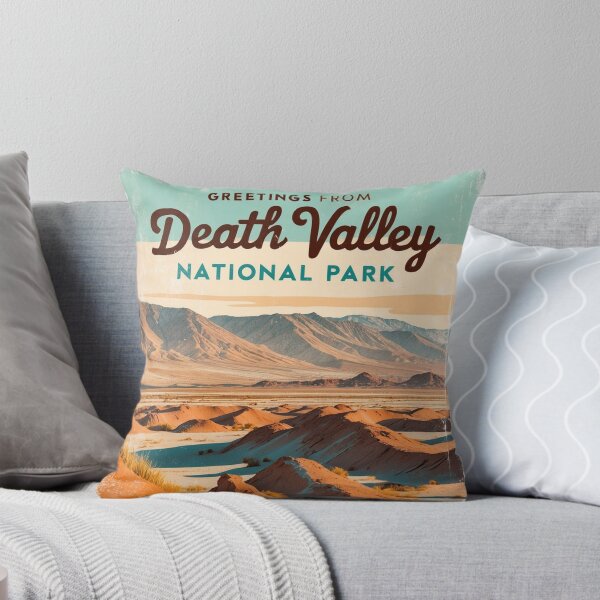 Item preview, Death Valley National Park Postcard Vintage Retro Travel designed and sold by TravelPostcardGems.