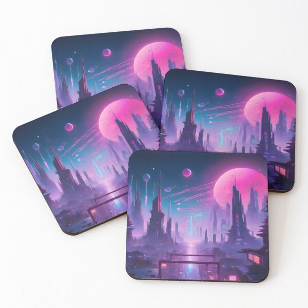 Item preview, Cyberpunk City Skyline designed and sold by papi1998.