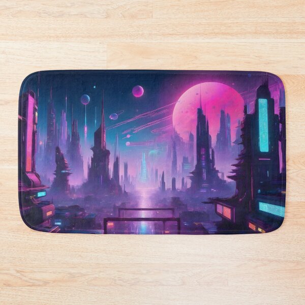 Item preview, Cyberpunk City Skyline designed and sold by papi1998.