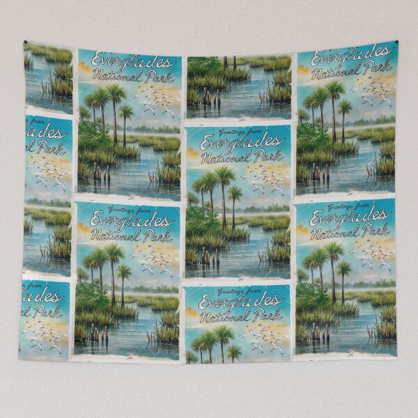 Item preview, Everglades National Park Postcard Vintage Retro Travel Vintage designed and sold by TravelPostcardGems.