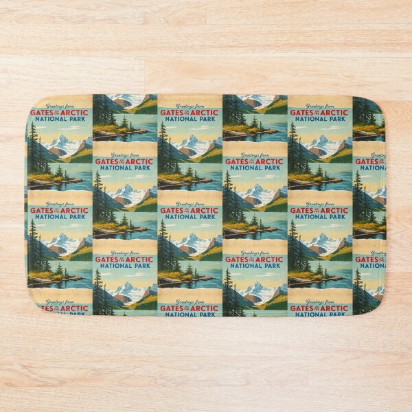 Item preview, Gates of the Arctic National Park Postcard Vintage Retro Travel Vintage designed and sold by TravelPostcardGems.