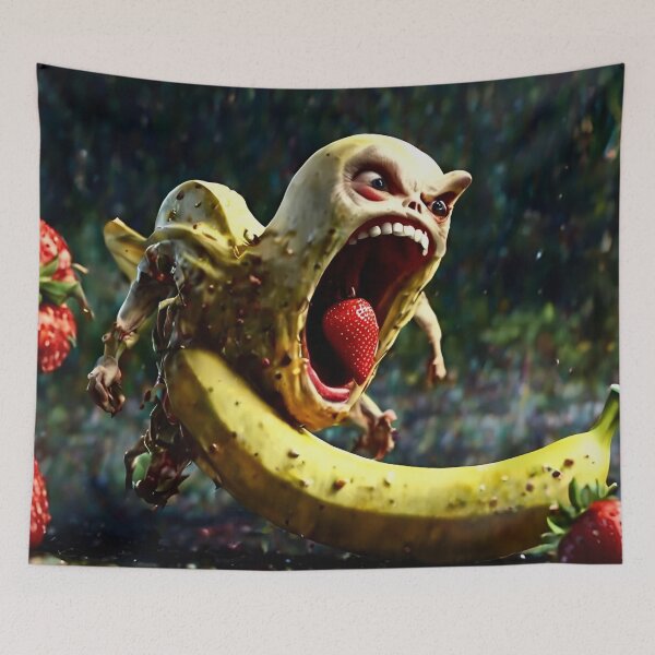 Item preview, Rabid Banana Devours Strawberry designed and sold by DifferentPOV.