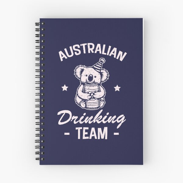 Item preview, Equipo australiano de bebida designed and sold by LazyLoungeCo.