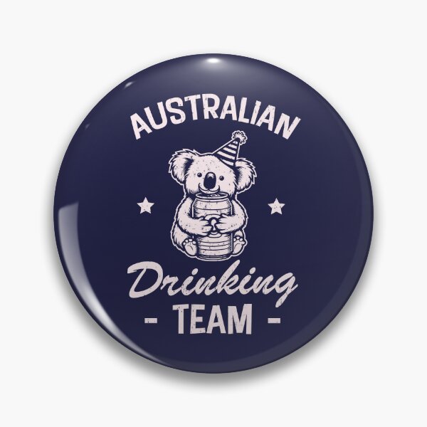 Artikelvorschau, Australisches Trinkteam entworfen und verkauft von LazyLoungeCo.
