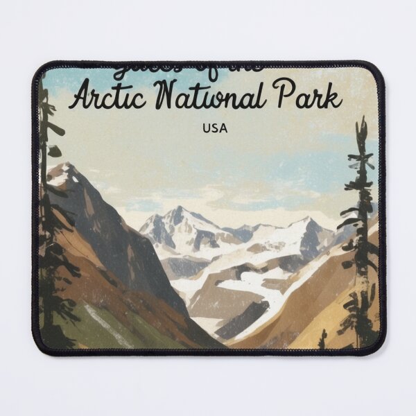 Item preview, Gates of the Arctic National Park Postcard Vintage Retro Travel Vintage designed and sold by TravelPostcardGems.