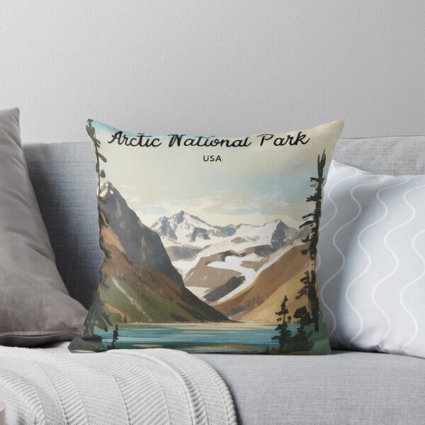 Artikelvorschau, Tore des Arktischen Nationalparks Postkarte Vintage Retro Reise Vintage entworfen und verkauft von TravelPostcardGems.
