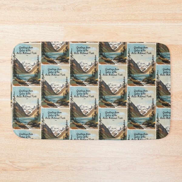 Item preview, Gates of the Arctic National Park Postcard Vintage Retro Travel Vintage designed and sold by TravelPostcardGems.