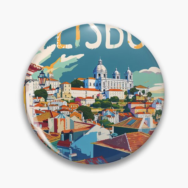 Item preview, Lisbon Print Lisbon Art  designed and sold by nomiraclehere.