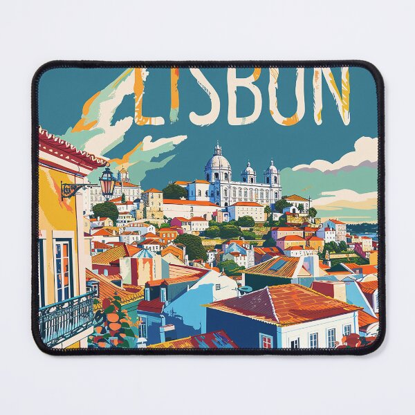 Item preview, Lisbon Print Lisbon Art  designed and sold by nomiraclehere.