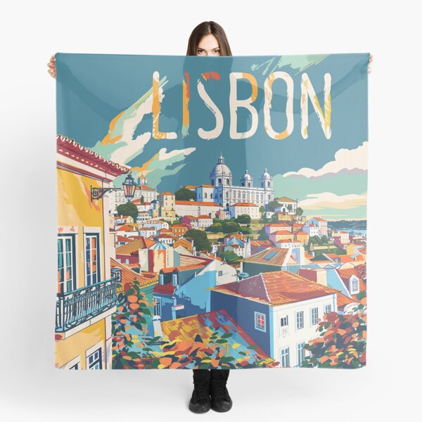 Item preview, Lisbon Print Lisbon Art  designed and sold by nomiraclehere.