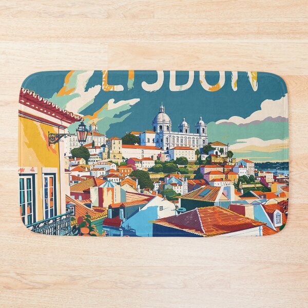 Item preview, Lisbon Print Lisbon Art  designed and sold by nomiraclehere.