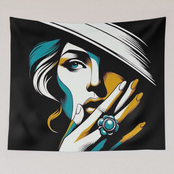 Item preview, Elegant artistic painting design designed and sold by RAIN SPIRIT.