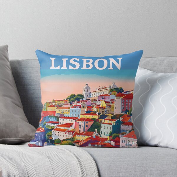 Item preview, Lisbon Print Lisbon Art  designed and sold by nomiraclehere.
