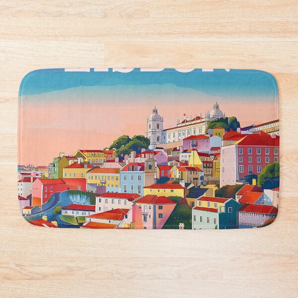 Item preview, Lisbon Print Lisbon Art  designed and sold by nomiraclehere.