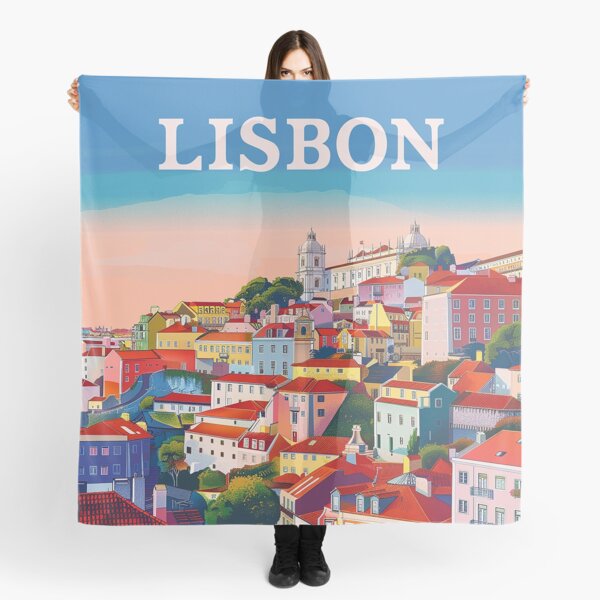Item preview, Lisbon Print Lisbon Art  designed and sold by nomiraclehere.