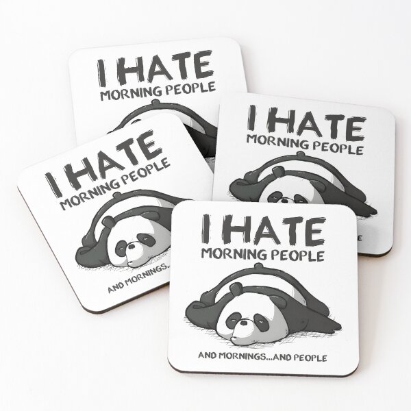 Item preview, I Hate morning people designed and sold by Martin Jay.