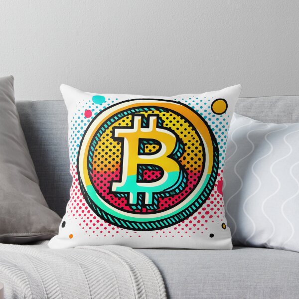 Item preview, Logotipo colorido de Bitcoin BTC Crypto designed and sold by NoCompetition.