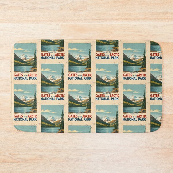 Item preview, Gates of the Arctic National Park Postcard Vintage Retro Travel Vintage designed and sold by TravelPostcardGems.