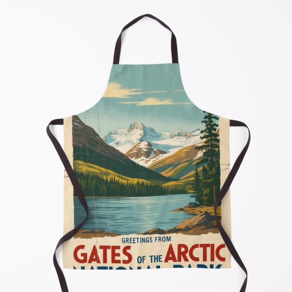 Item preview, Gates of the Arctic National Park Postcard Vintage Retro Travel Vintage designed and sold by TravelPostcardGems.