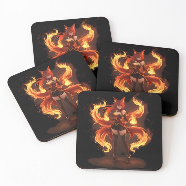 Item preview, Fire Kistune designed and sold by BlackIceStudio.