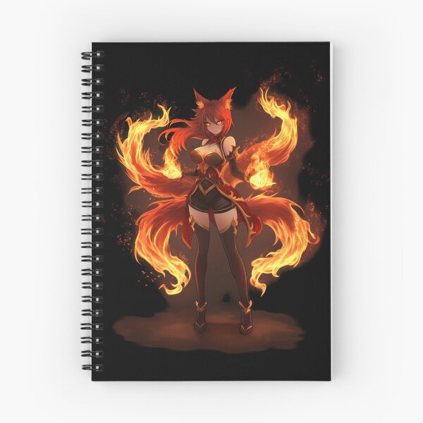 Item preview, Fire Kistune designed and sold by BlackIceStudio.