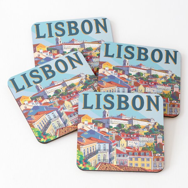 Item preview, Lisbon Print Lisbon Art  designed and sold by nomiraclehere.