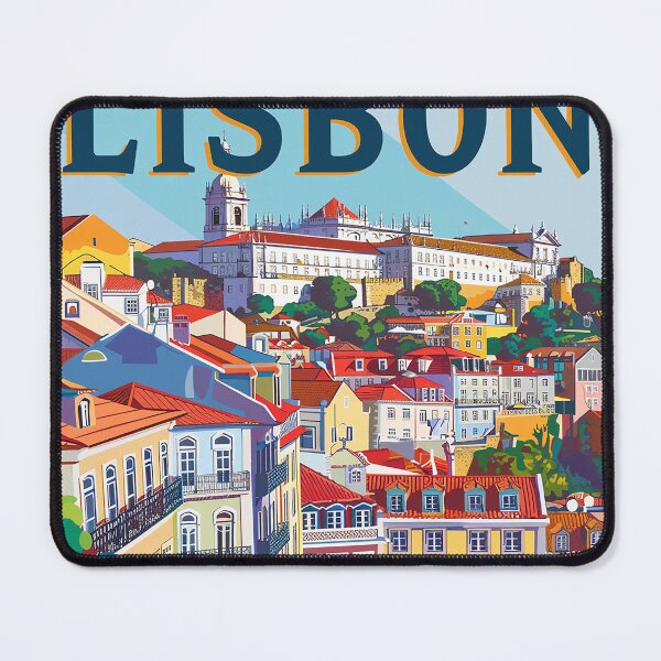 Item preview, Lisbon Print Lisbon Art  designed and sold by nomiraclehere.
