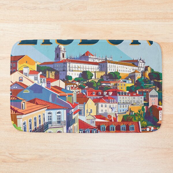 Item preview, Lisbon Print Lisbon Art  designed and sold by nomiraclehere.