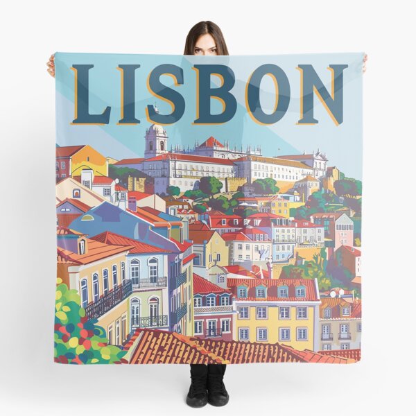 Item preview, Lisbon Print Lisbon Art  designed and sold by nomiraclehere.